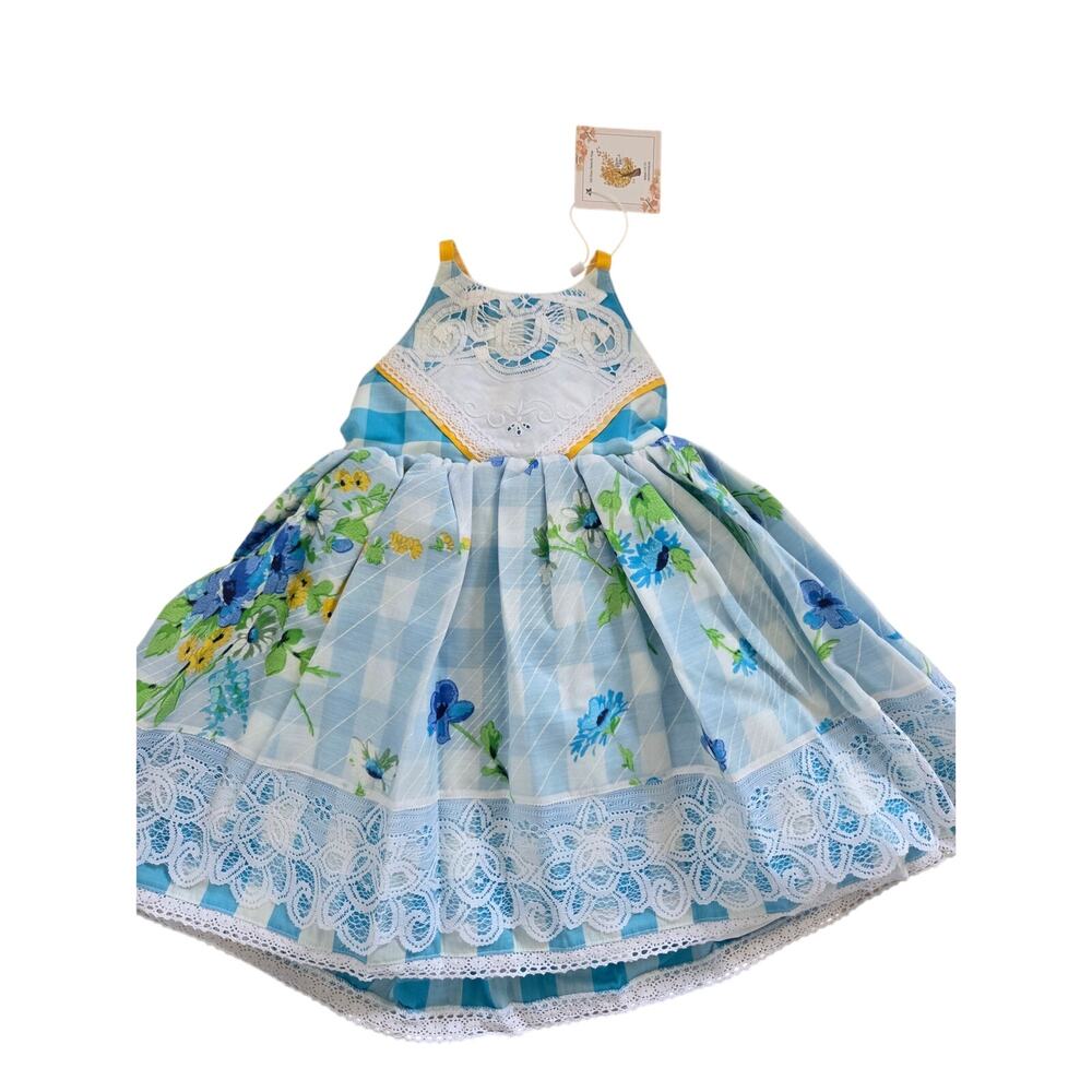 Forever Remi Blue Floral Dress